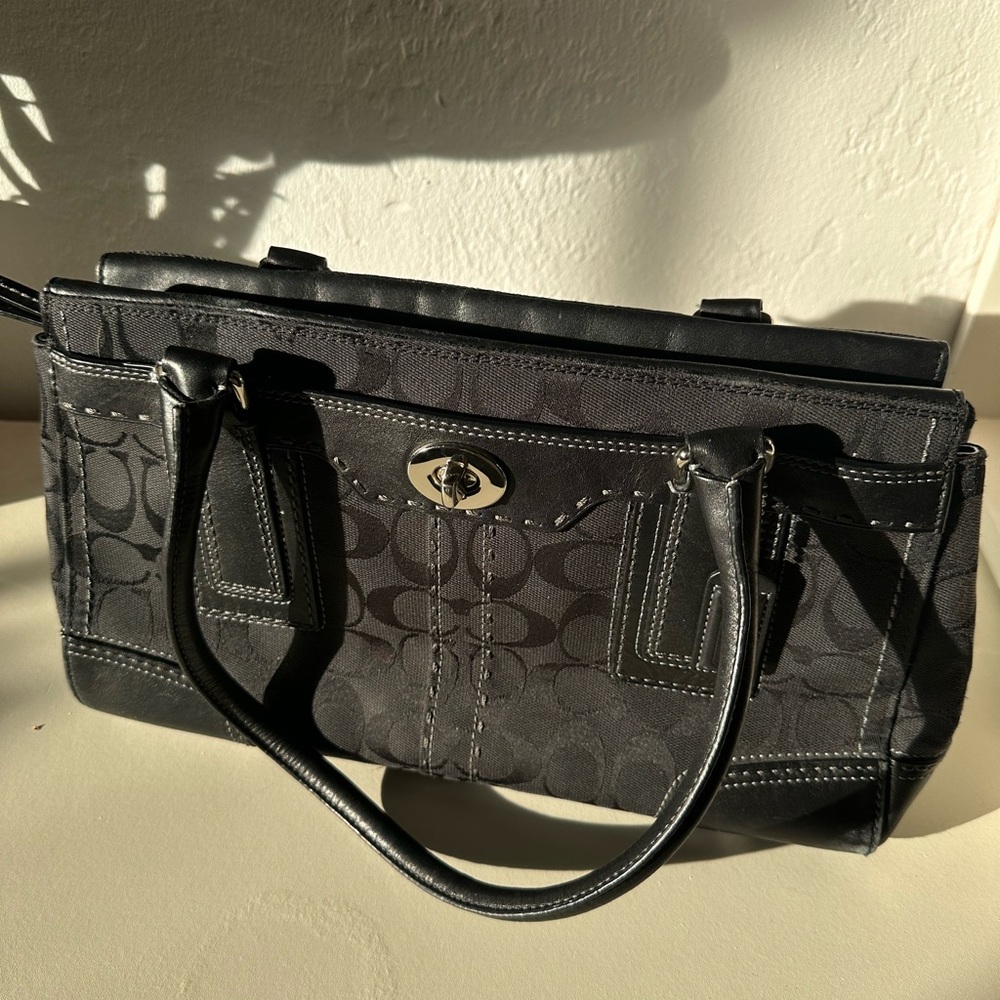 Vintage coach Hampton bag